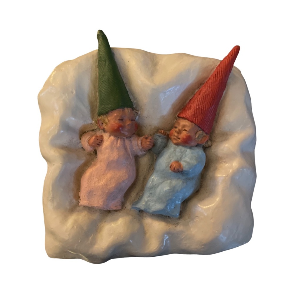 Flambro GNOMES Baby Gnome Twins: Stephie & Stoffie - No Box